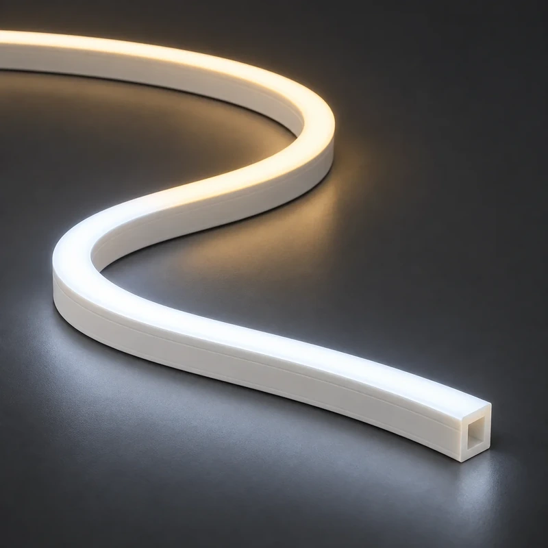 10mm Dual-Color COB LED Neon Flex 608 LEDs/m - main product image