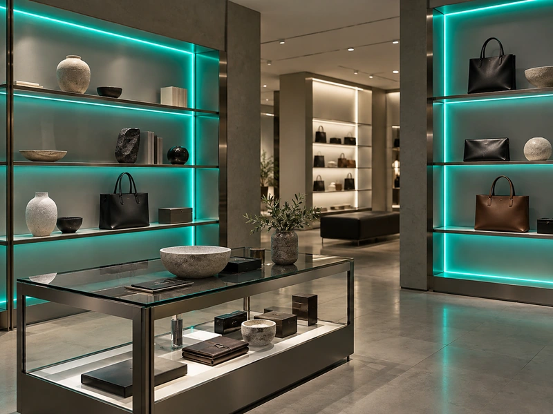 10mm RGB COB LED Neon Flex 840 LEDs/m - Retail Environments
