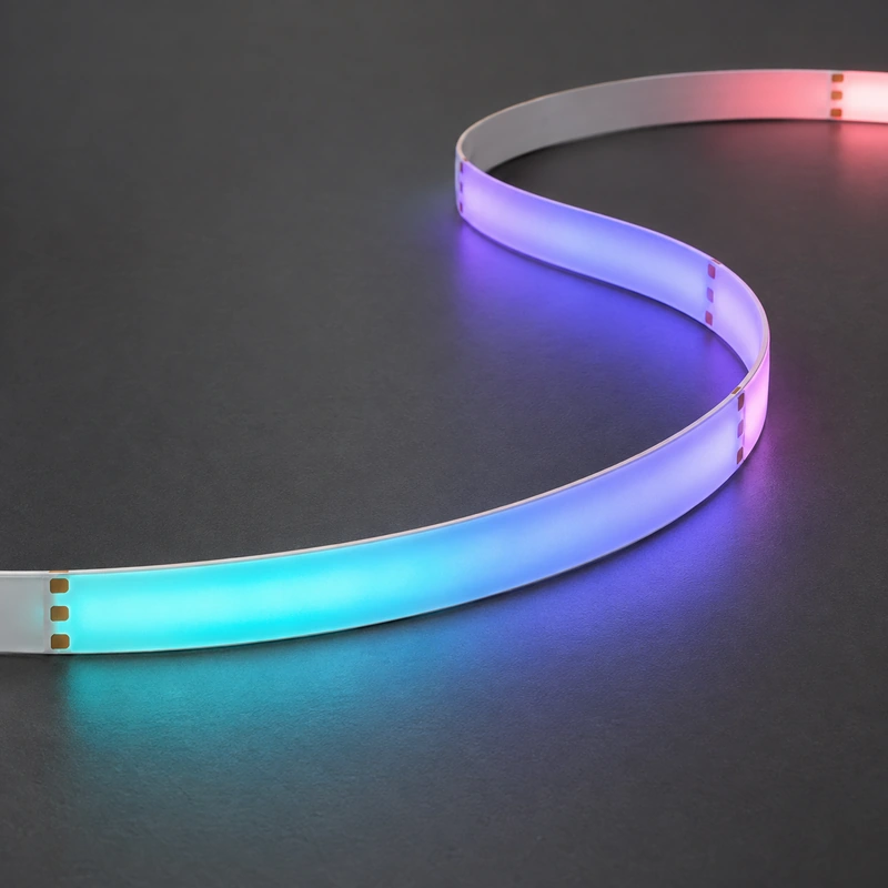 24V Addressable RGB COB LED Strip 600 LEDs/m - main product image