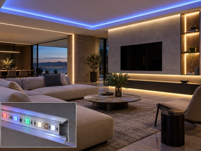 24V RGBW SMD5050 LED Strip 60 LEDs/m - Architectural Coves