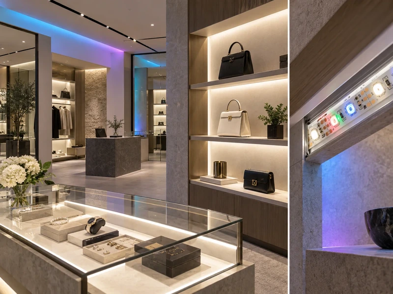 24V RGBW SMD5050 LED Strip 60 LEDs/m - Retail Environments