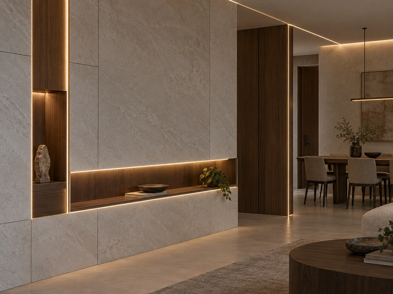3mm Arc-Surface Solid COB LED Neon Flex - Architectural Details