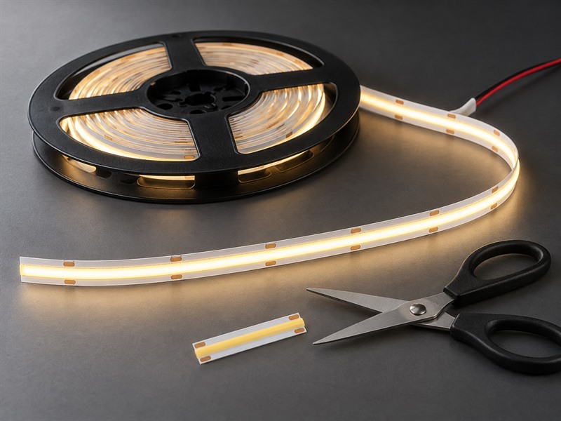 528 LEDs/m free-cut COB LED strip