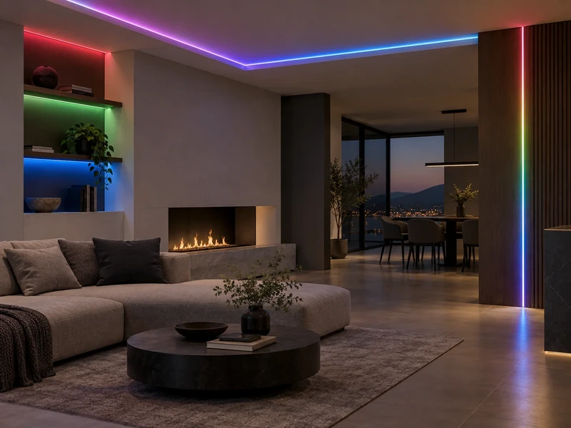 5mm RGB COB LED Strip 576 LEDs/m - Architectural Features
