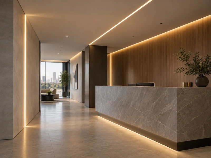 8mm Solid Raised-Surface LED Neon Flex - Architectural Features