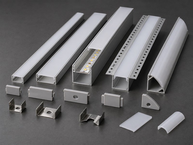 Custom LED aluminum profile solutions for OEM projects