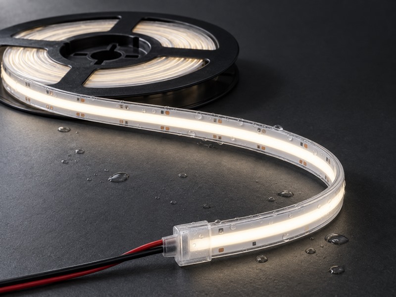 Waterproof COB LED strip for architectural lighting